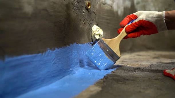 Professional waterproofing crew in Ashley, Ashley, OH